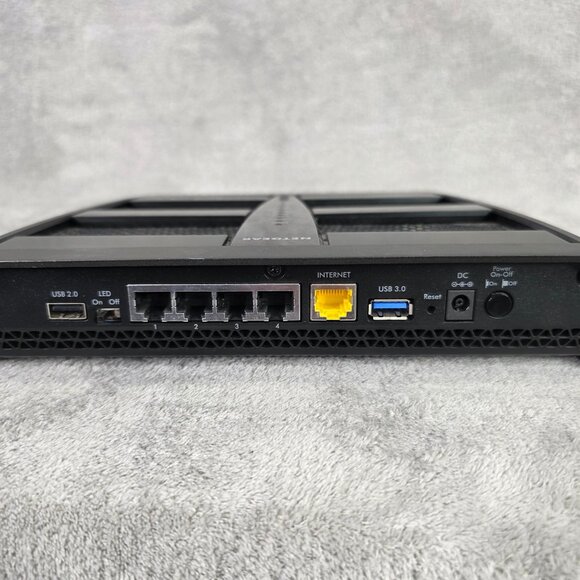 Net Gear Nighthawk X6 AC3200 Tri-Band WiFi Router R8000 Tested Works - Picture 6 of 6